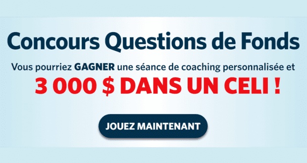 Gagnez 3 000 $ dans un CELI + Une séance de coaching personnalisée