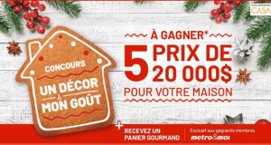 Gagnez 5 prix de 20 000 $ chacun pour votre maison