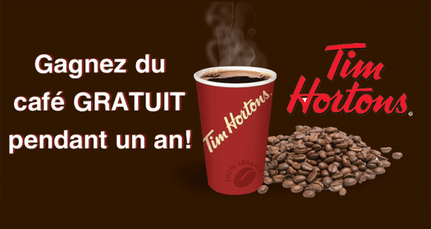 Gagnez 50 prix de café gratuit par jour pendant un an