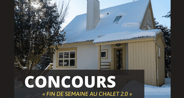 Gagnez un séjour pour 6 personnes dans un chalet 2.0