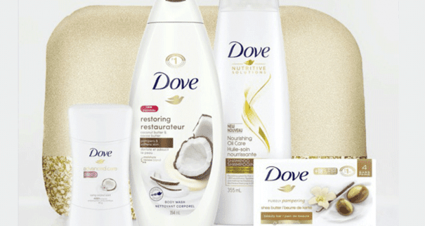 Kit d’échantillons gratuits DOVE