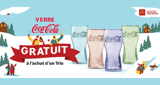 Verres Coca-Cola série limitée 2020 gratuits