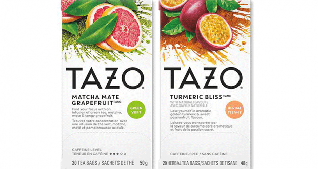 Échantillons gratuits de tisane TAZO