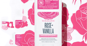 Échantillons gratuits du Déodorant Stick Rose & Vanille Schmidt’s
