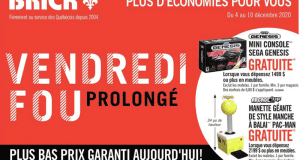 Circulaire Brick du 4 décembre au 10 décembre 2020