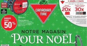Circulaire Canadian Tire du 3 décembre au 9 décembre 2020