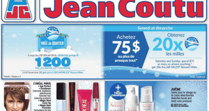 Circulaire Jean Coutu du 10 décembre au 16 décembre 2020