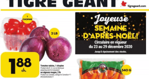 Circulaire Tigre Géant du 23 décembre au 29 décembre 2020