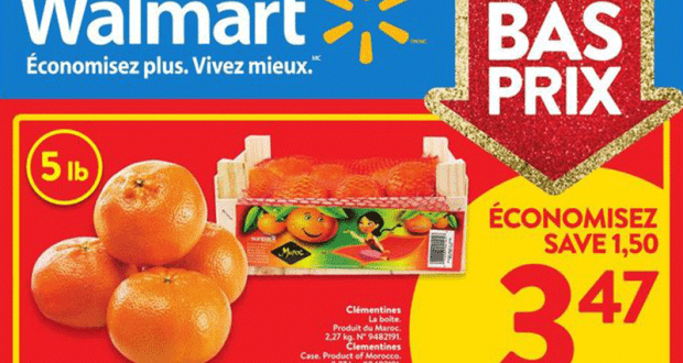 Circulaire Walmart du 3 décembre au 9 décembre 2020