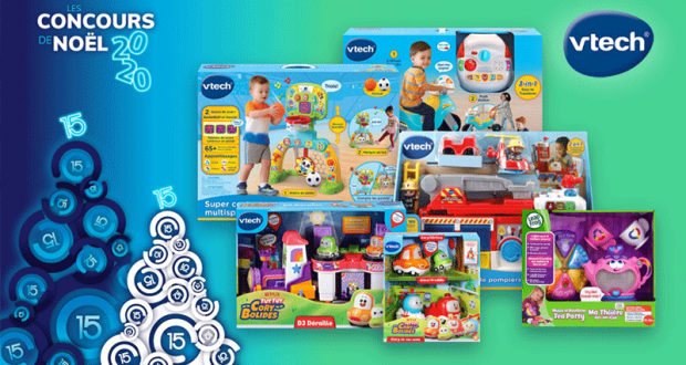 Gagnez une variété de jouets interactifs VTech pour enfants