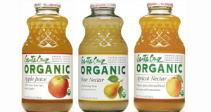 Testez les jus bio de la compagnie Santa Cruz Organic