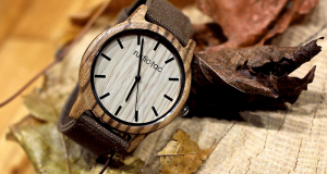 Une montre en bois smart-zebra unisex rustic-tac