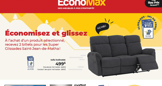 Circulaire EconoMax pour le mois de Janvier 2021