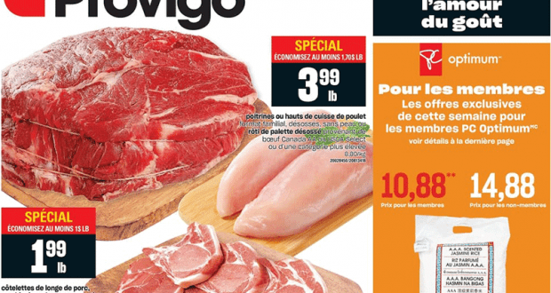 Circulaire Provigo du 14 janvier au 20 janvier 2021