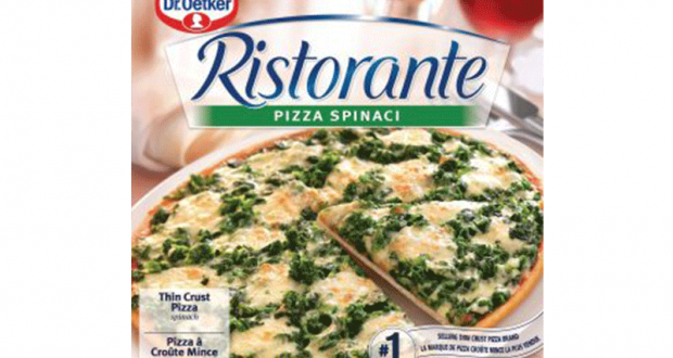 Coupon sur la pizza Croûte Mince Ristorante de Dr.Oetker