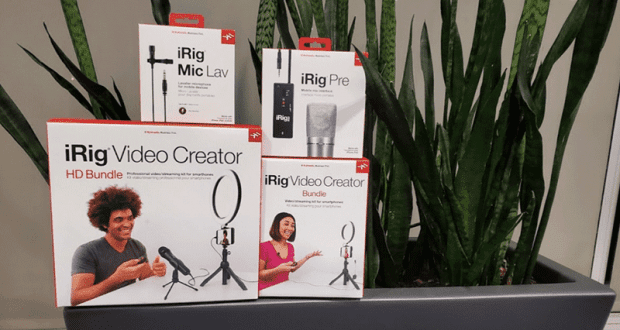 Gagnez 3 ensembles de création vidéo iRig d’IKM