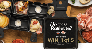 Gagnez 5 appareils à raclette Mastro et San Daniele