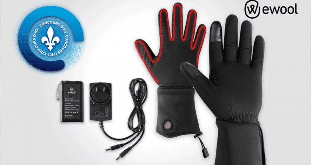 Gagnez une doublure chauffante et rechargeable pour vos gants