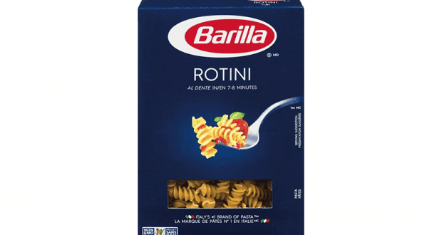 Pâtes alimentaires Barilla à 94¢