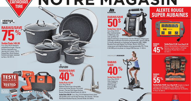 Circulaire Canadian Tire du 18 février au 24 février 2021