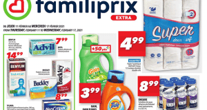 Circulaire Familiprix du 11 février au 17 février 2021