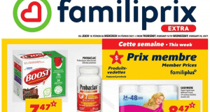 Circulaire Familiprix du 18 février au 24 février 2021