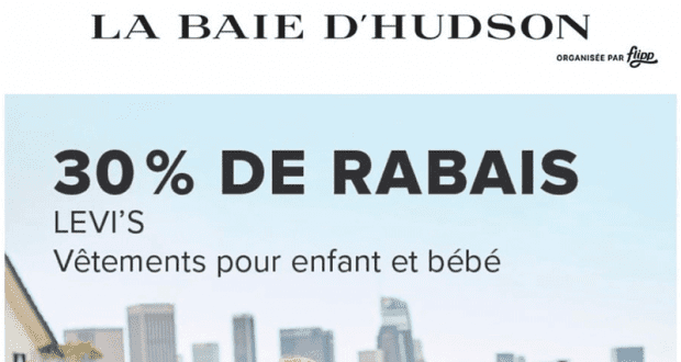 Circulaire La Baie d’Hudson du 26 février au 4 mars 2021