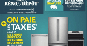 Circulaire Réno Dépôt du 25 février au 3 mars 2021