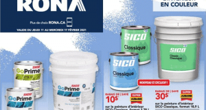 Circulaire Rona du 11 février au 17 février 2021