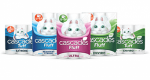 Coupon de 1$ à l'achat d'un produit Cascades Fluff & Tuff