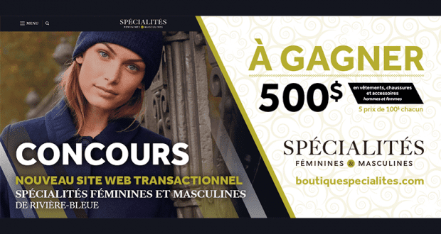 Gagnez 500 $ en vêtements - chaussures et accessoires