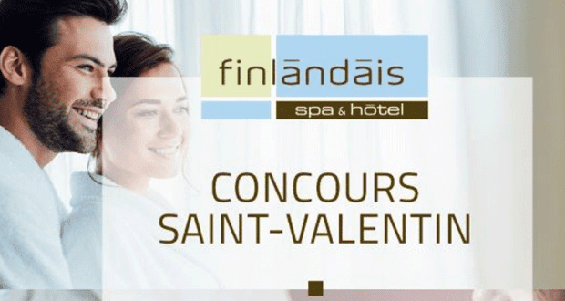 Gagnez un Forfait Saint-Valentin au Spa & Hôtel Le Finlandais