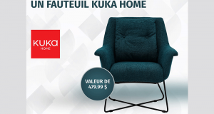 Gagnez un fauteuil KUKA Home d'une valeur de 480$