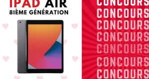 Gagnez un iPad Air de 8e génération
