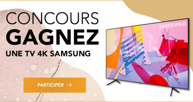 Gagnez une TV 4k 55" SAMSUNG d'une valeur de 1000 $