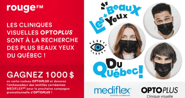 Gagnez une carte-cadeau OPTOPLUS de 1000 $