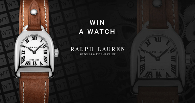 Gagnez une montre Ralph Lauren (Valeur de 3000 $)
