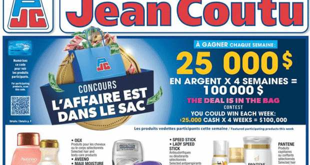 Circulaire Jean Coutu du 11 mars au 17 mars 2021