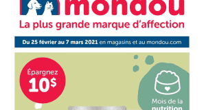 Circulaire Mondou du 25 février au 7 mars 2021