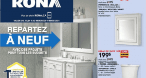 Circulaire Rona du 4 mars au 10 mars 2021