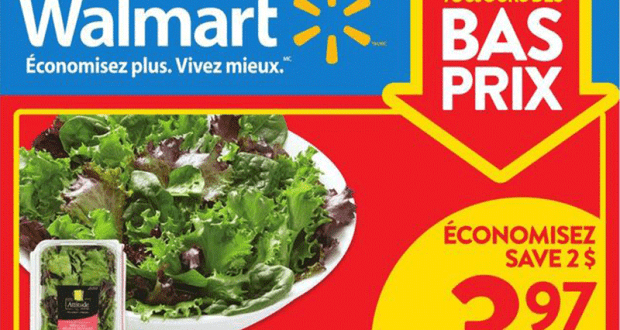 Circulaire Walmart du 4 mars au 10 mars 2021