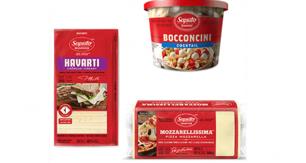 Fromage parmesan - boconcini - mozzarella ou Feta Saputo à 2.48$