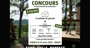 Gagnez 2 nuitées en yourte chez Borefüge