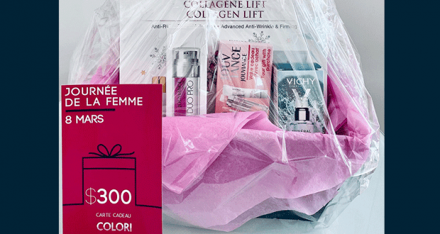 Gagnez 300$ de chez Colori + 300$ de produits de beauté