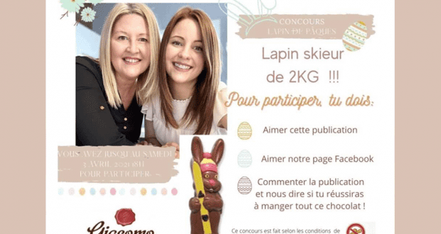 Gagnez un chocolat Giacomo de 2KG