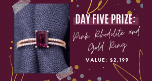 Gagnez une bague en or rose 14K sertie de diamants (Valeur de 2199 $)