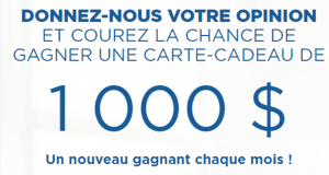 Gagnez une carte cadeau Jean Coutu de 1000 $