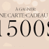 Gagnez une carte-cadeau de 1500 $