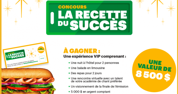 Gagnez une expérience VIP + 5000 $ en argent comptant