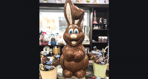 Gagnez une figurine en chocolat belge Rodger le lapin de 2kg